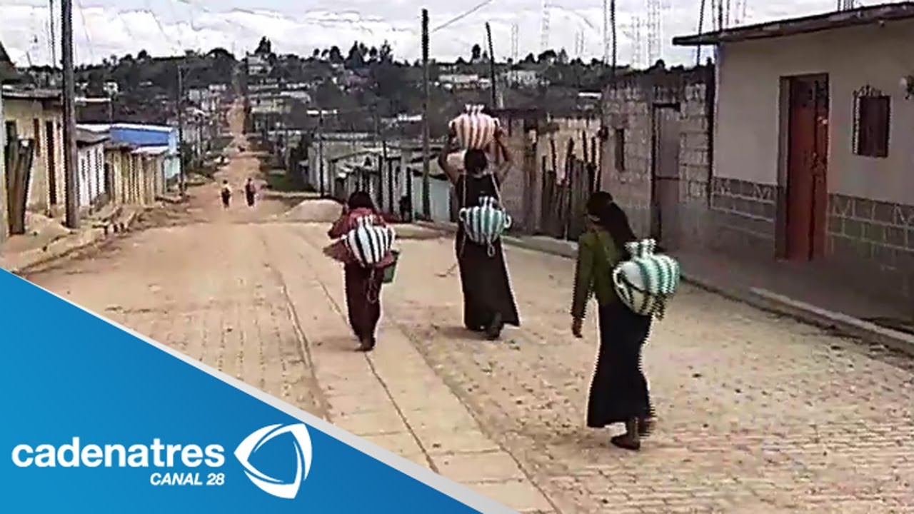 Pobreza, hambruna y marginación en Chanal, Chiapas en Semanal 28 01/12/13