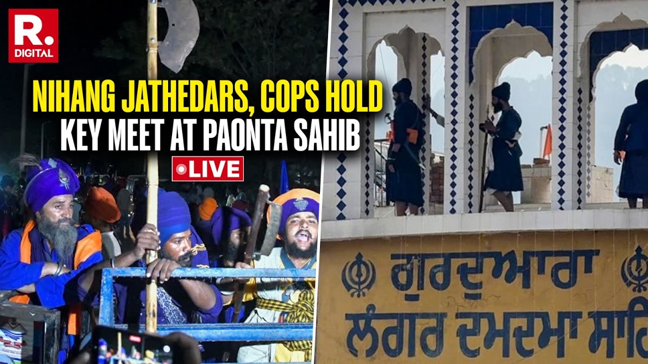 LIVE | Uttarakhand Nihang Dispute: Nihang Jathedars, Cops Hold Key Meet At Paonta Sahib