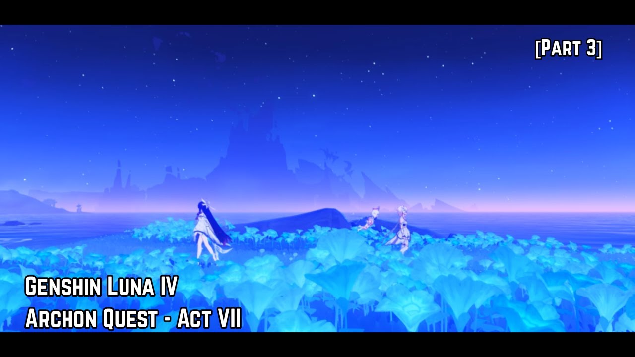Genshin Luna IV Archon Quest - A Traveler on a Winter's Night [JP Vo/Sub Indo] / Part 3