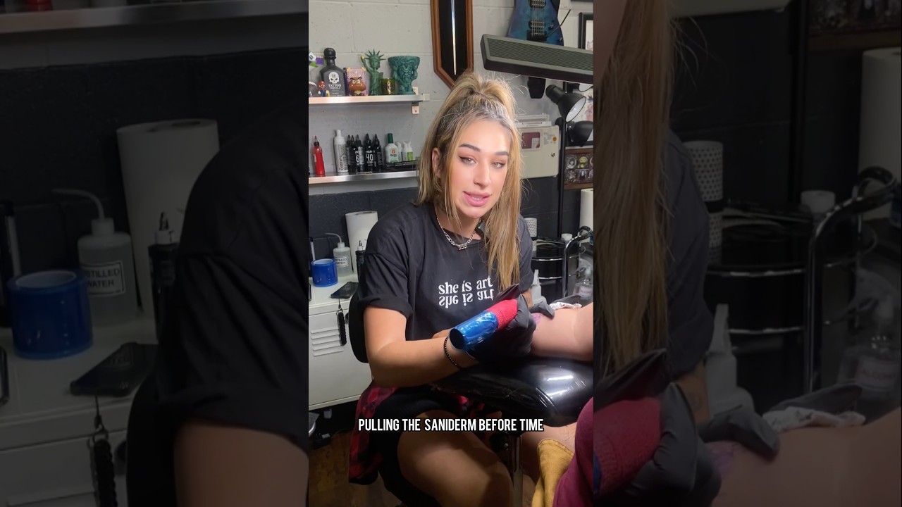What’s a common tattoo aftercare mistake ?! 
