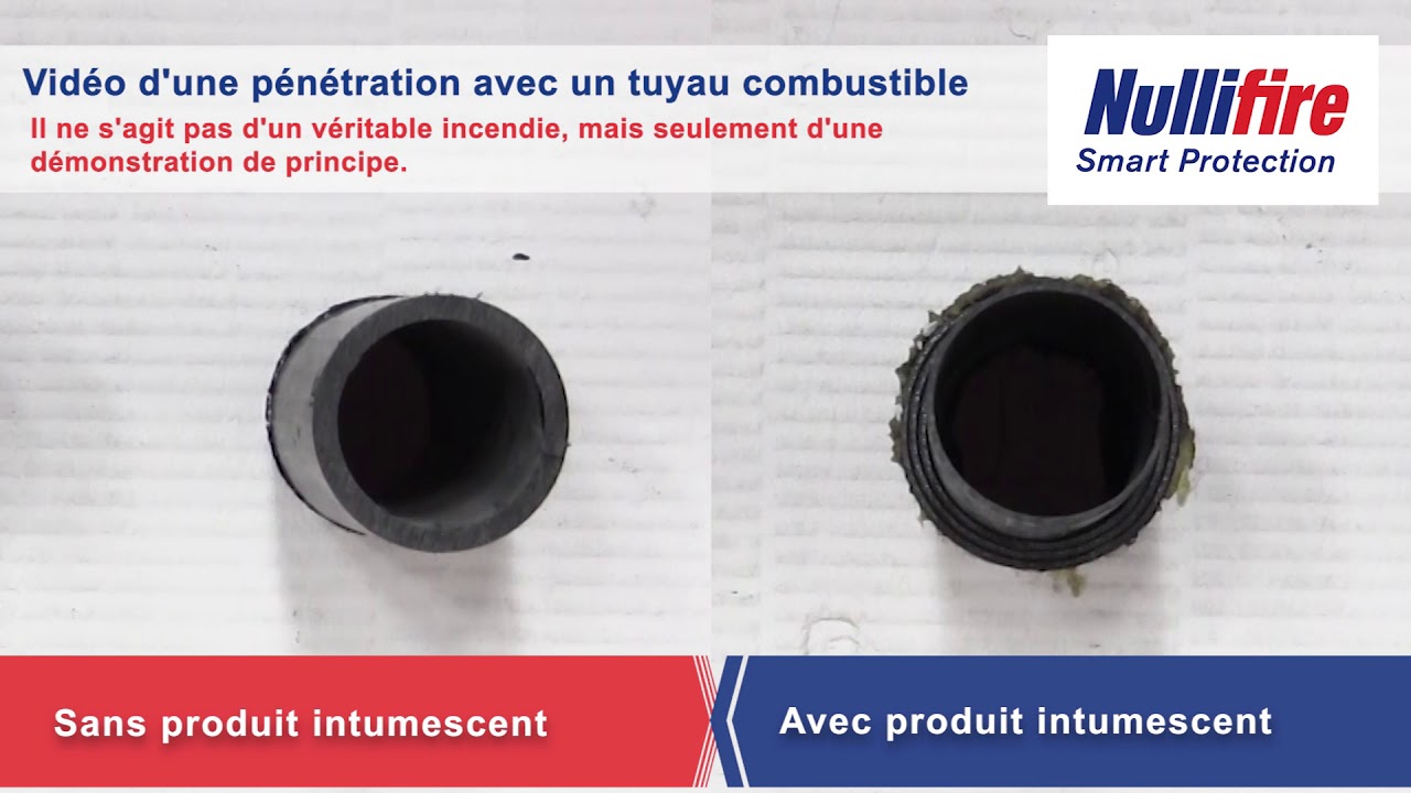 NULLIFIRE - Comment fonctionne un produit intumescent coupe feu ?