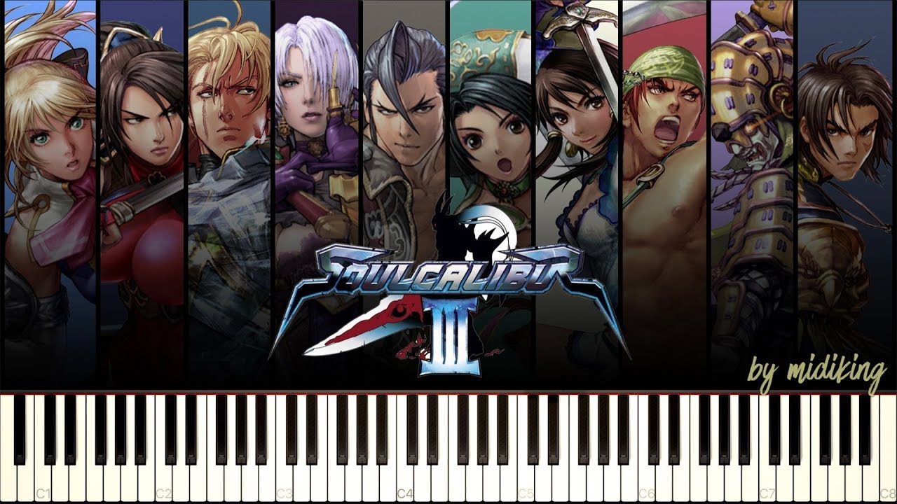 Soul Calibur - Healing Winds [Synthesia Piano Tutorial]