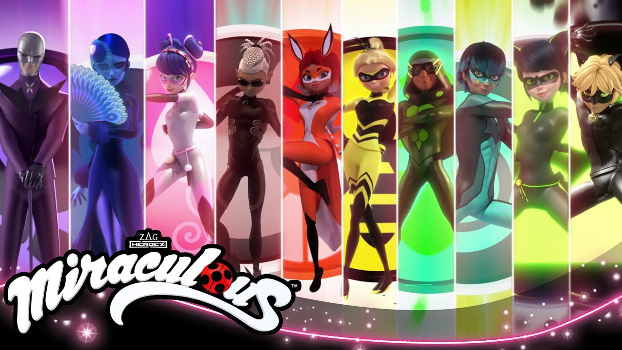 MIRACULOUS | 🐞 ALLE VERWANDLUNGEN 🐞 |  Geschichten von Ladybug und Cat Noir