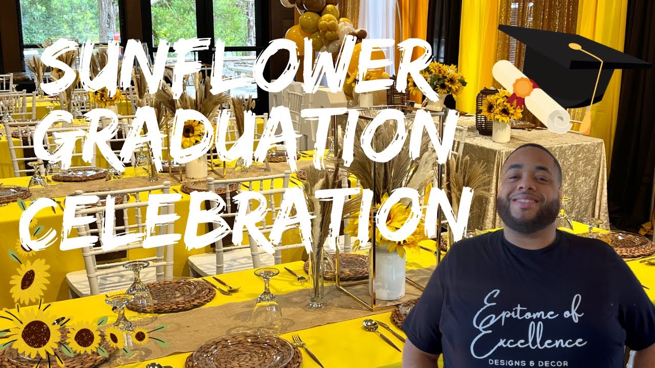 Graduation Party / College Send Off | Decorate with Me | Timelapse | EOE Designs