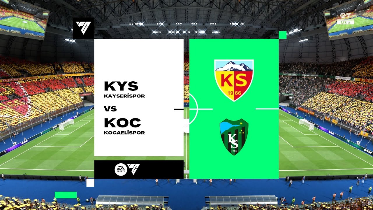 KAYSERİSPOR-KOCAELİSPOR|SÜPERLİG|FC|