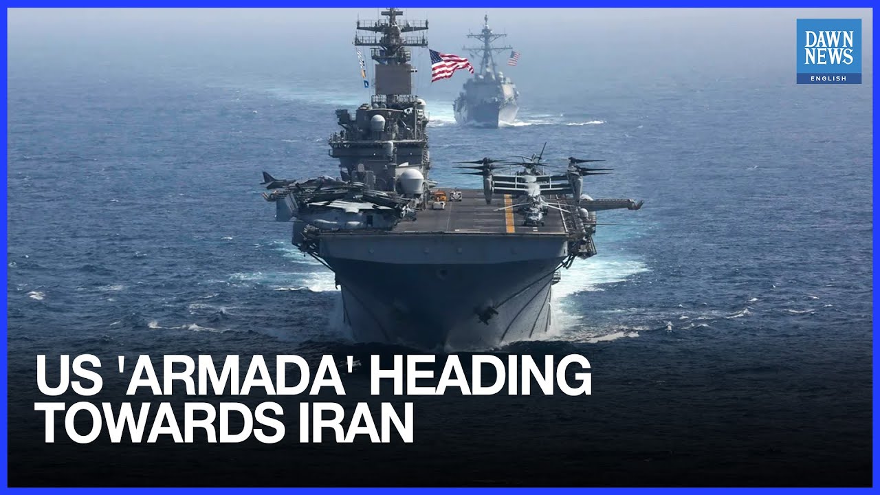 File Footage: Aircraft Carrier 'Abraham Lincoln' as Trump says US 'Armada' Heading Towards Iran 