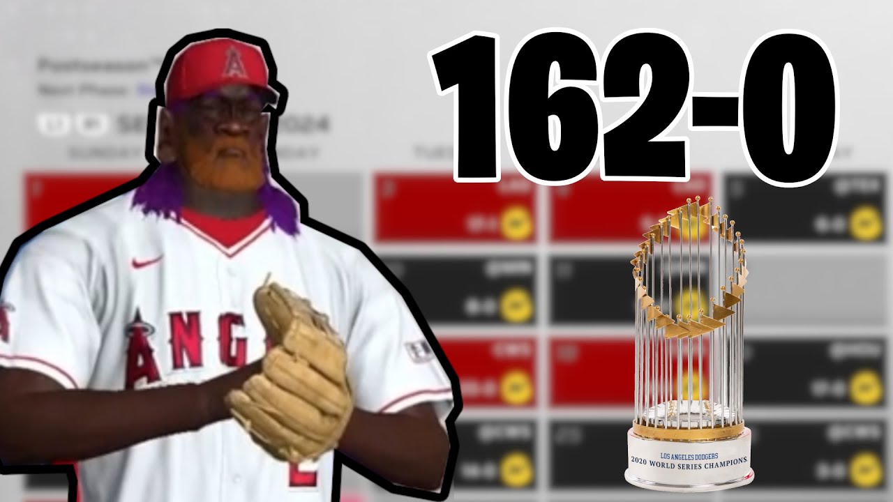 If I Go 162-0, The Video Ends. (MLB The Show 24 Franchise)