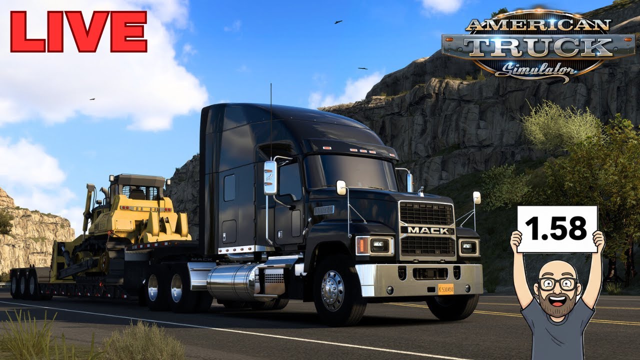 🔴 LIVE  | TESTANDO a  BETA 1.58 de MACK PINNACLE!  🚚 | AMERICAN TRUCK SIMULATOR [PT-BR]