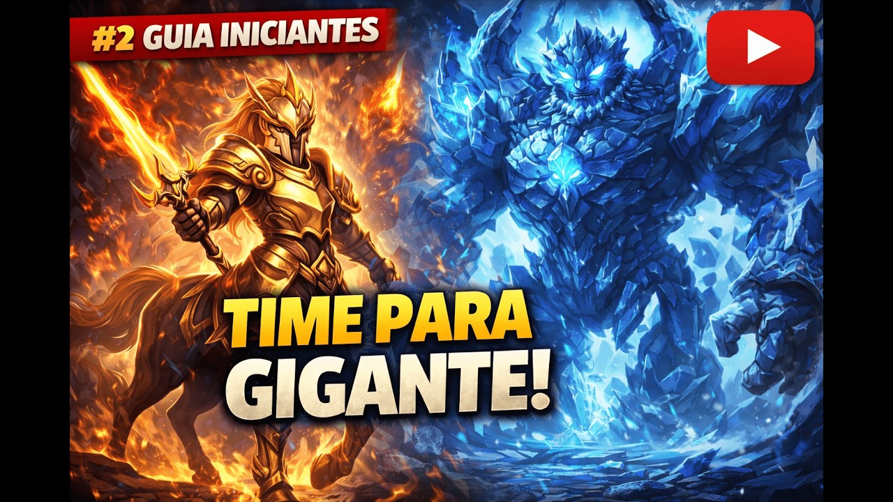 Como Montar Seu Primeiro Time para o Gigante (Sem Errar!) | Guia Completo Para Iniciantes #1