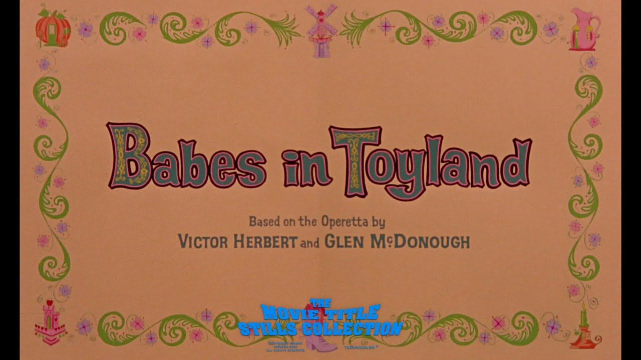 Babes in Toyland (1961) title sequence