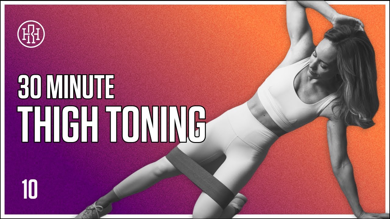 30 MIN Toned Thighs // HR12WEEK EXPRESS : Day 10