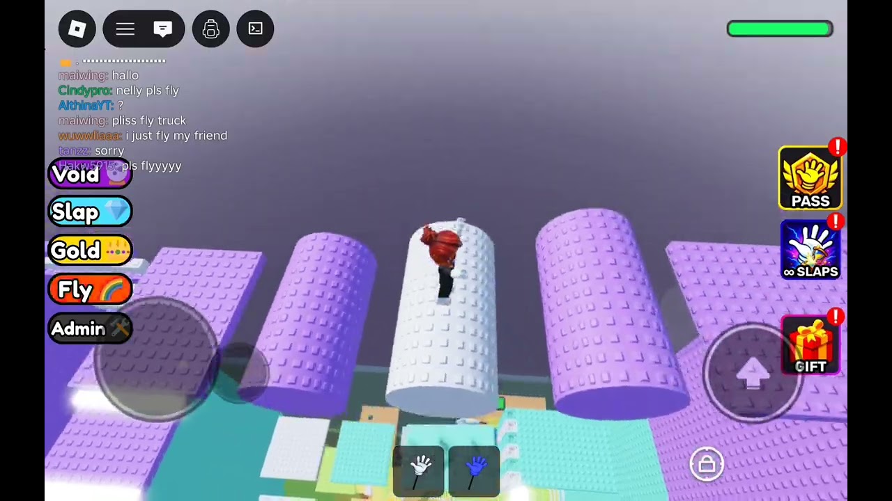 Racing with my friend