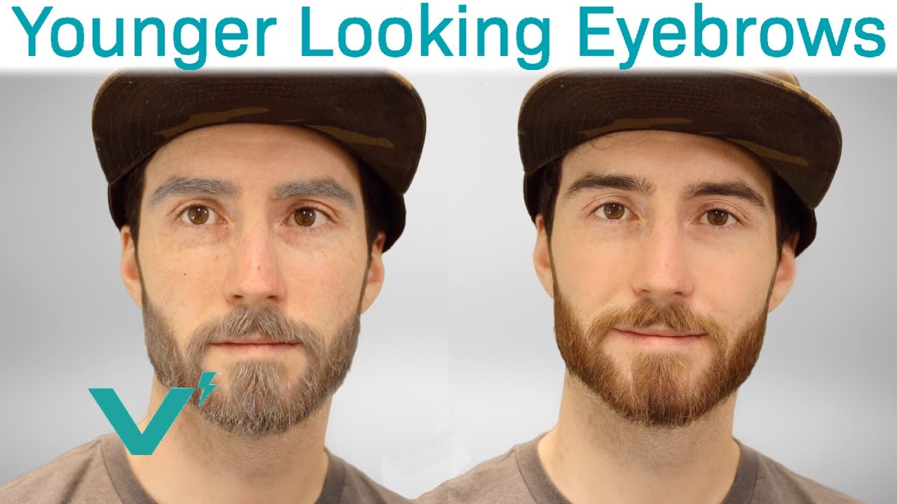 How To Color Men's Eyebrows For A Younger Look