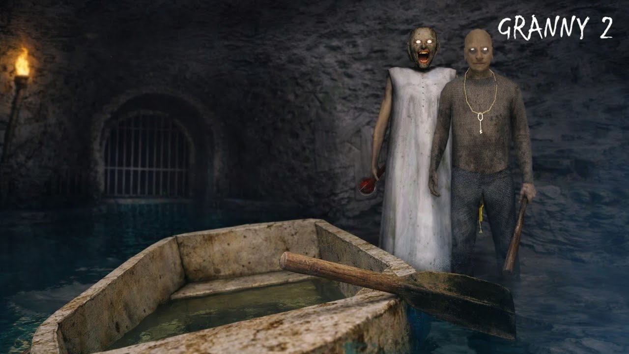 Granny 2 Horror Game Gameplay Video House..?😨😱