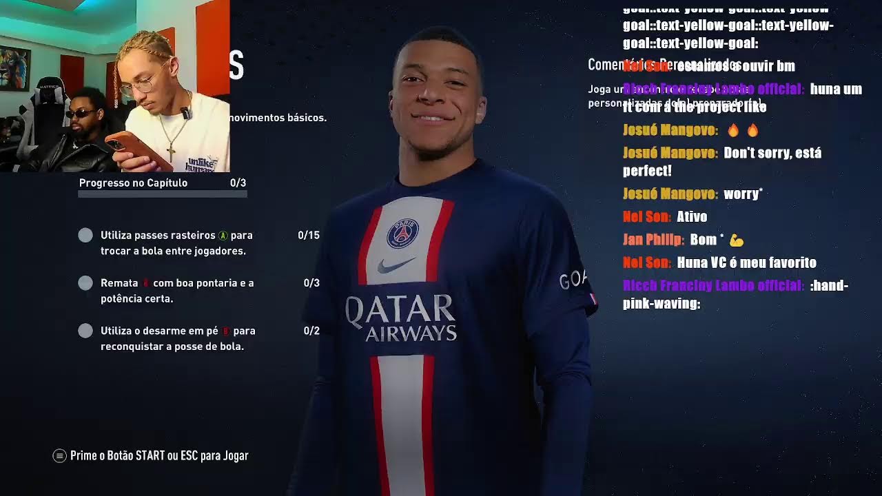 Stream em direto de Márcio Ferreira