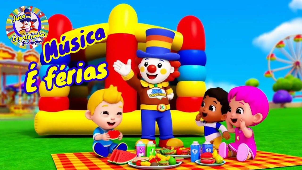 Música infantil: É férias. Juca Legalzinho