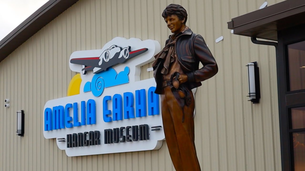 The Amelia Earhart Hangar Museum | Amelia Earhart’s Airplane!