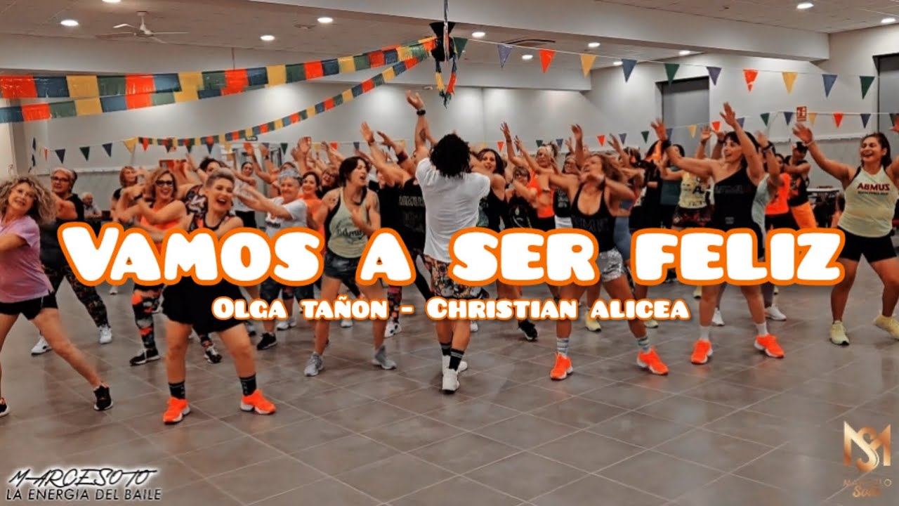 VAMOS A SER FELIZ- OLGA TAÑON FT CHRISTIAN ALICEA 🇪🇸 DESDE TARRAGONA COREO BY MARCE SOTO