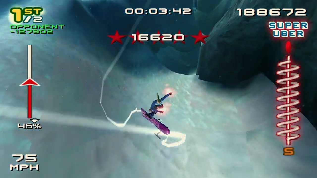 Elise - All Peak 3 Showoff Events - SSX 3 (HD)