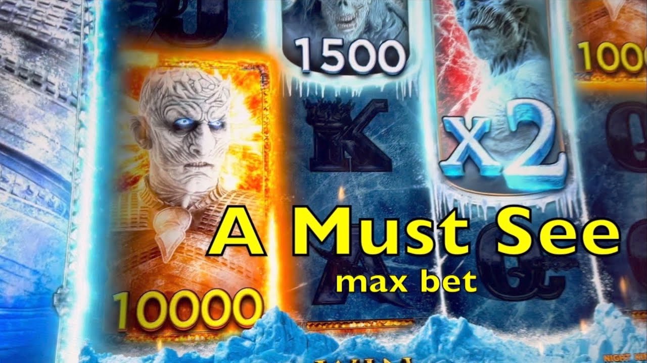 HUUUGE NUMBERS!!! GoT Game Of Thrones Slot Machine Winter Is Here @cosmopolitan in Las Vegas