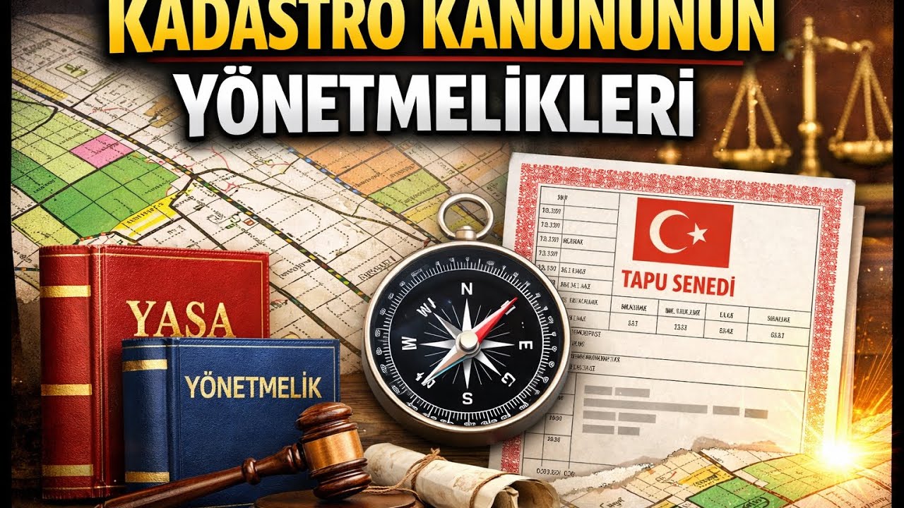 Kadastro kanununun yönetmelikleri