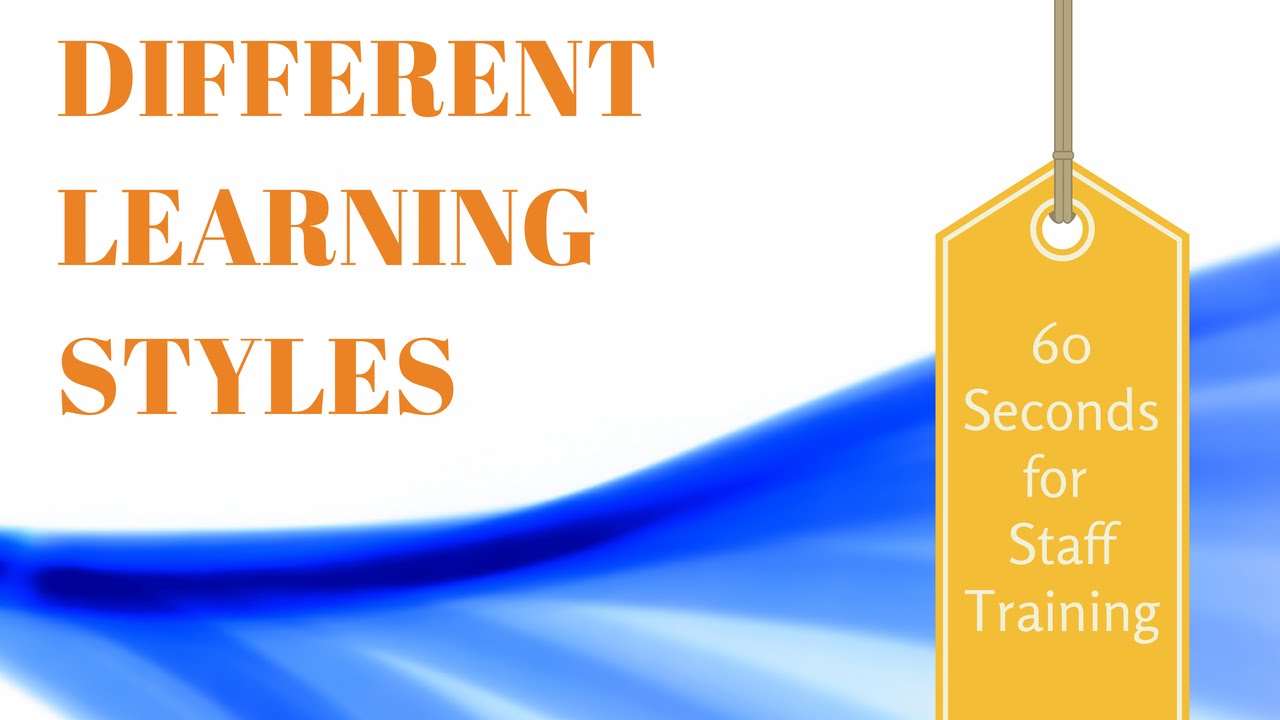 Different Learning Styles - CampHacker Staff Training Minute
