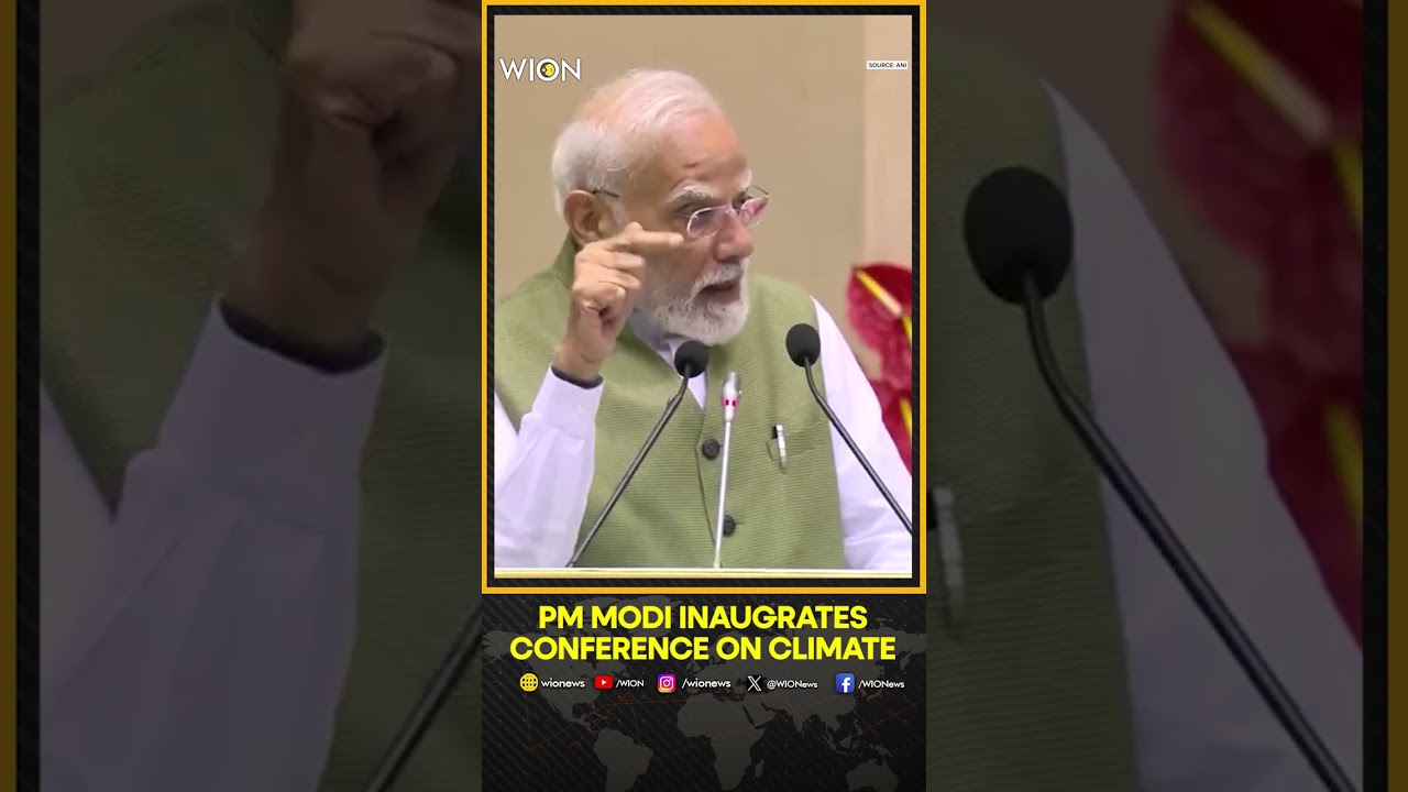 PM Modi Inaugurates NGT Conference on Environment, Climate in New Delhi | WION Shorts