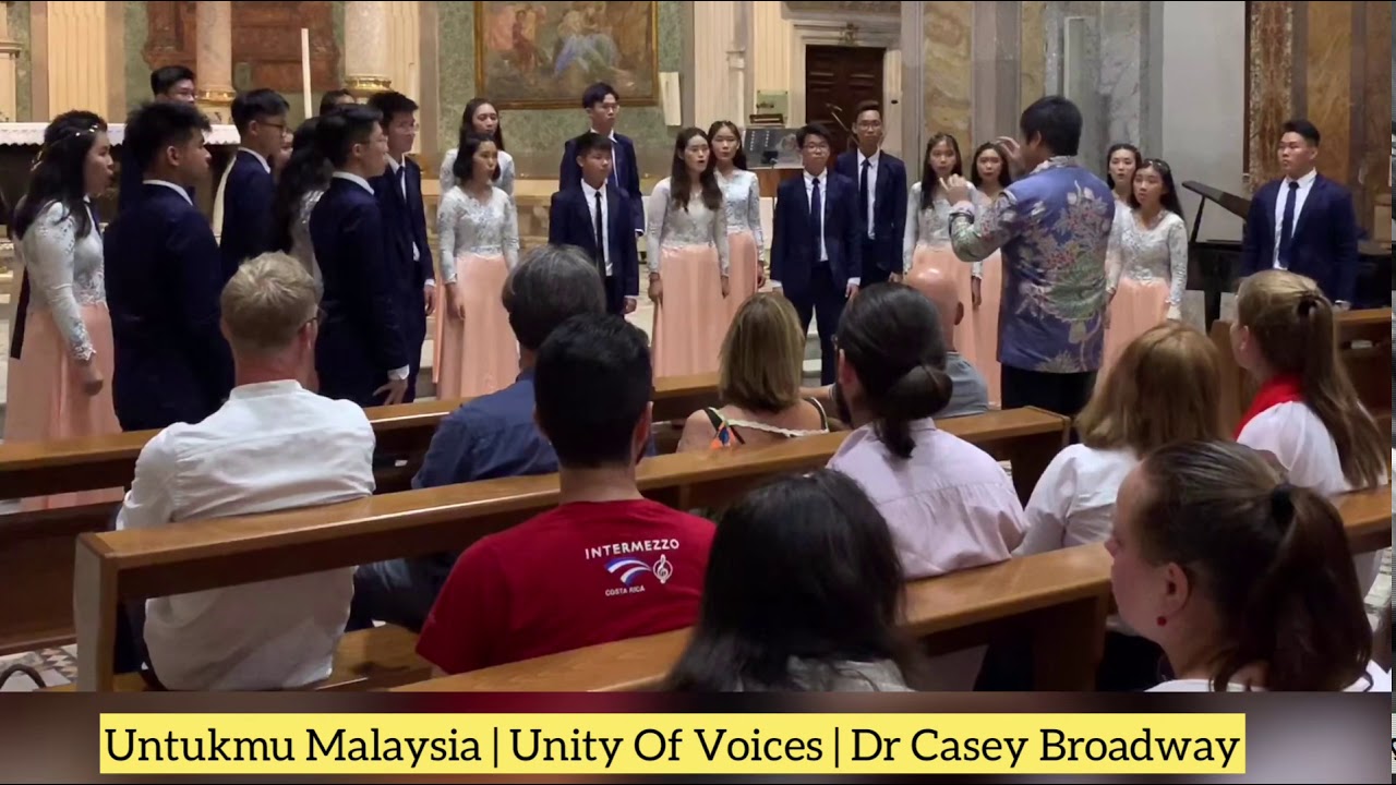 UNTUKMU MALAYSIA | Unity Of Voices Chamber Choir | Dr Casey Broadway Koh