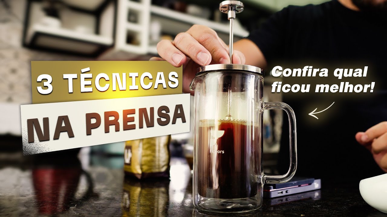 3 RECEITAS PARA PRENSA FRANCESA | Aprenda novas técnicas para preparar seu café!
