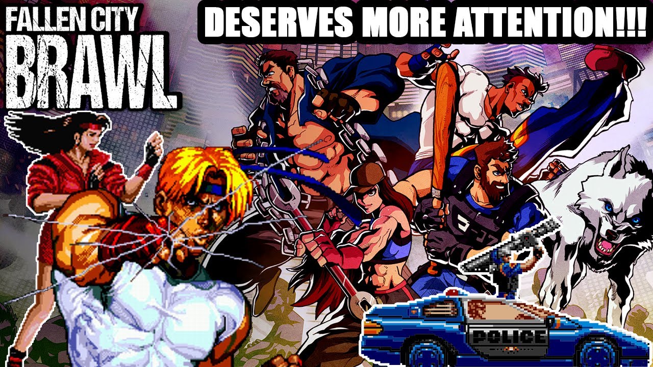 Fallen City Brawl Review (The Overlooked Beat 'Em Up Game You Did Not Know About!!!)