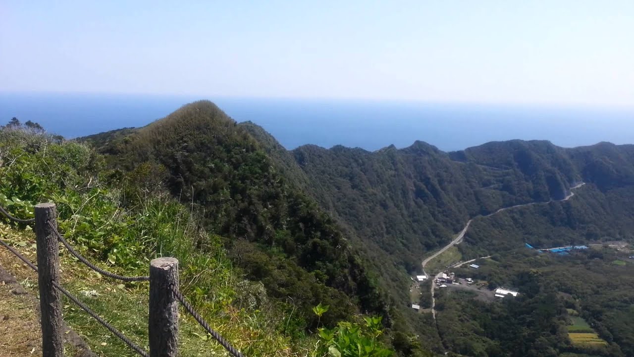 青ヶ島 大凸部の風景