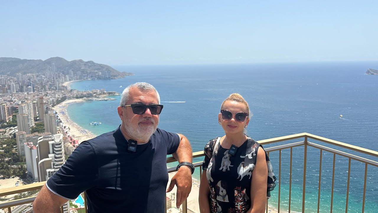 Benidorm! Am vizitat o vila de 2,2 mil € si cel mai inalt  bloc de locuinte din Europa,48 de etaje!