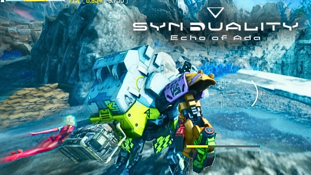 Просто бродячий робот #syndualityechoofada Прохождение #mecha Геймплей 124