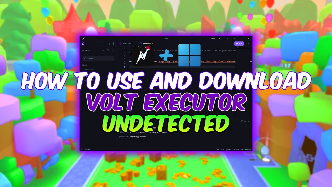 Как использовать и скачать Volt Executor (Roblox Undetected)