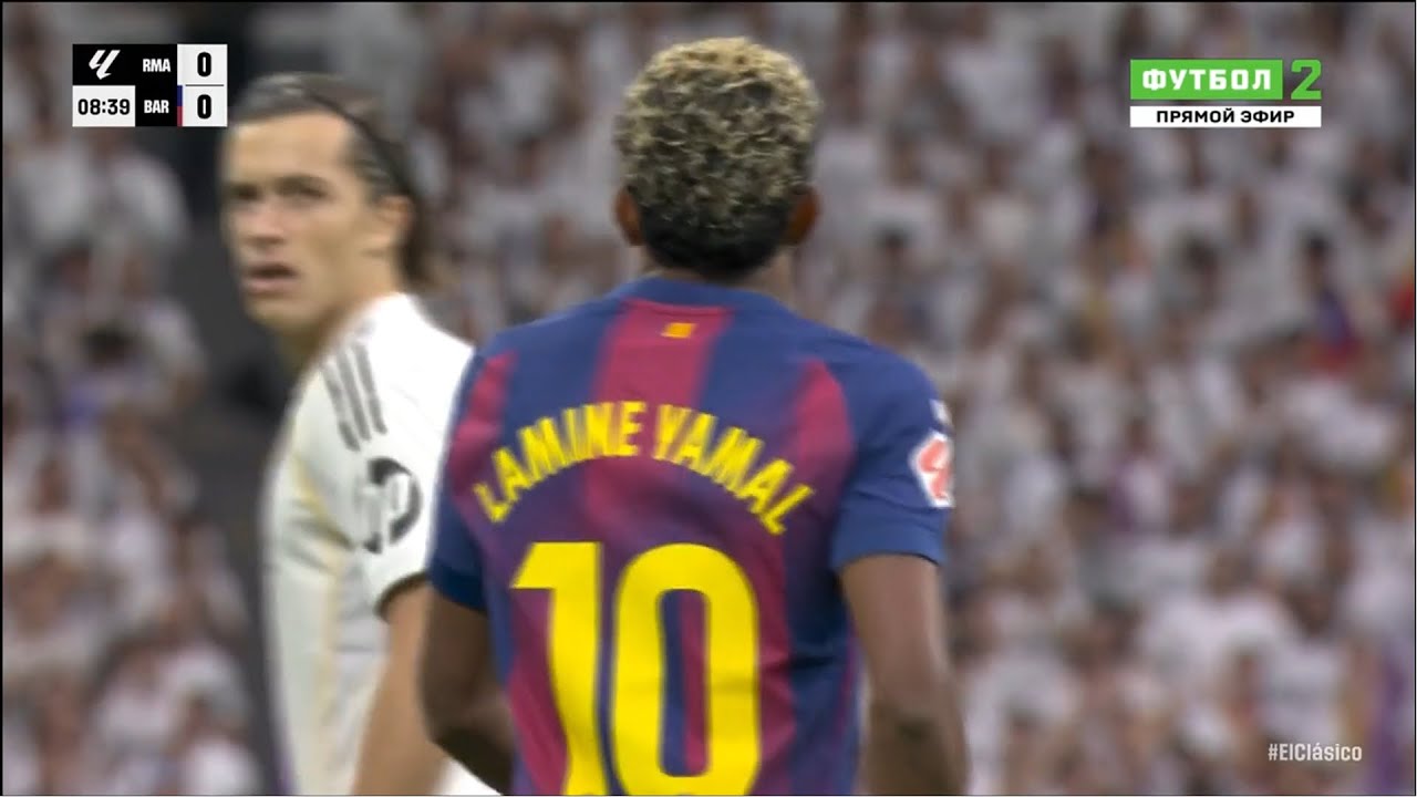 Carreras vs Lamine Yamal 2025/26 - EVERY DUEL in El Clasico!