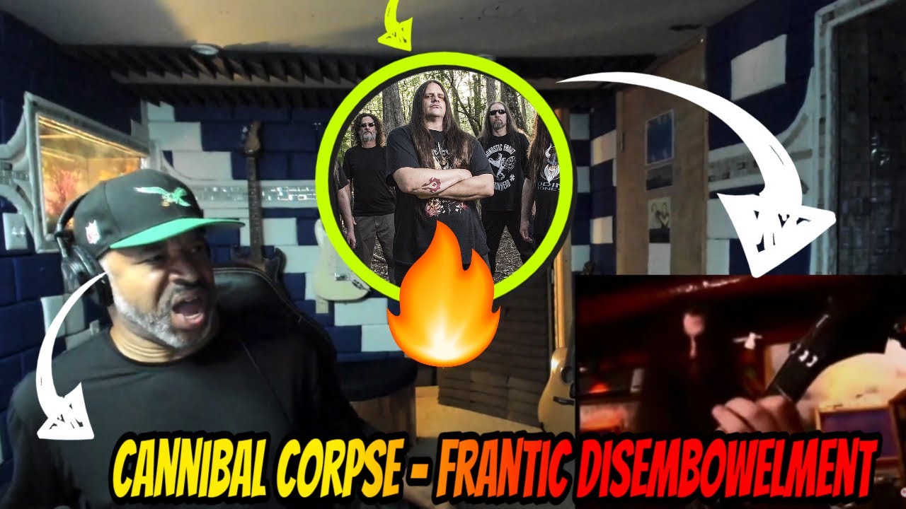 Cannibal Corpse - Frantic Disembowelment (Guitar, Bass & Drums) - Producer Reaction
