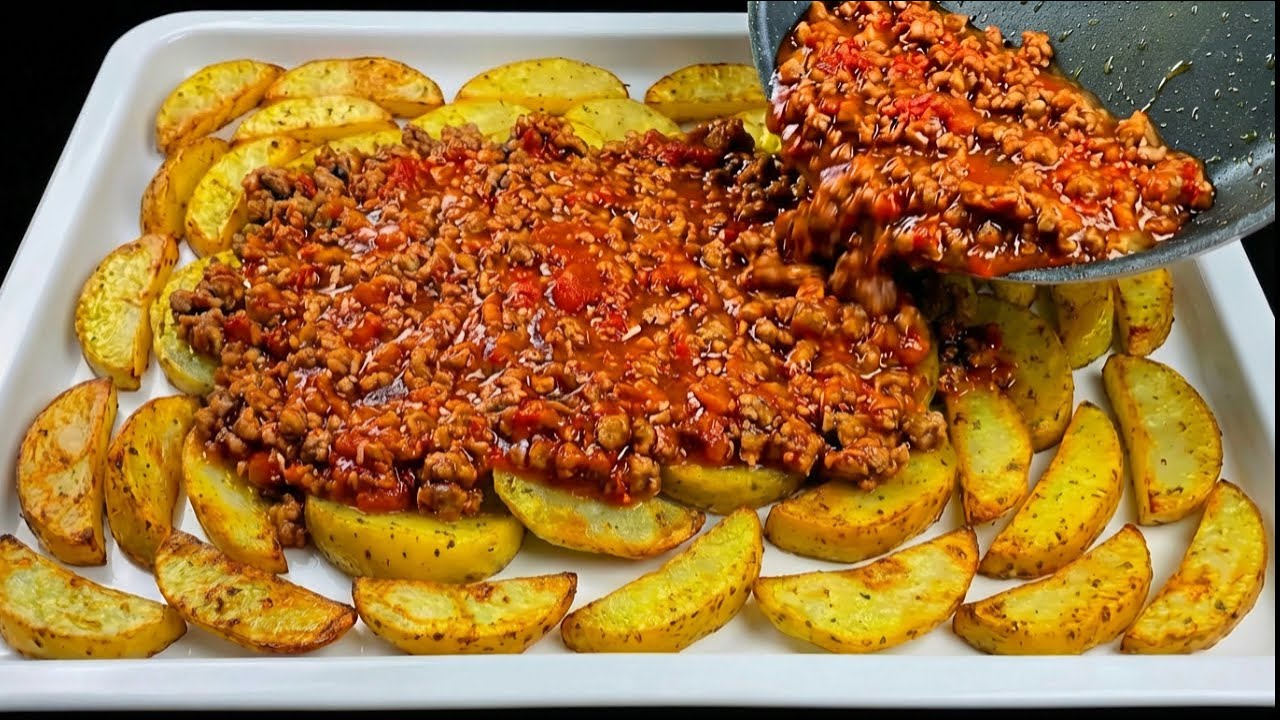 Fülle Kartoffeln NUR SO❗ Einfaches 15-Minuten-Dinner-Rezept