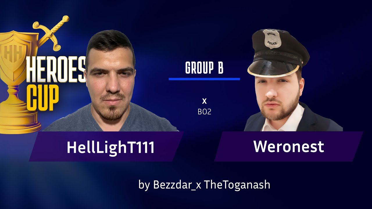 HEROES CUP| Weronest vs Helllight | ТУРНИР НА 500 000 РУБЛЕЙ – Групповая Стадия| Герои 3