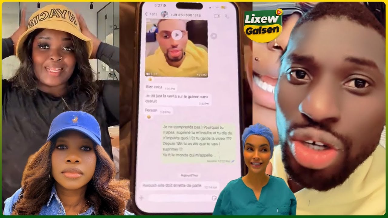 Kawtef😱Awoush Kitty vilipende Adamo Allan dalla pi&egrave;ge diokh la 500&euro; yor dossier Glaw ak aicha Kon&eacute;