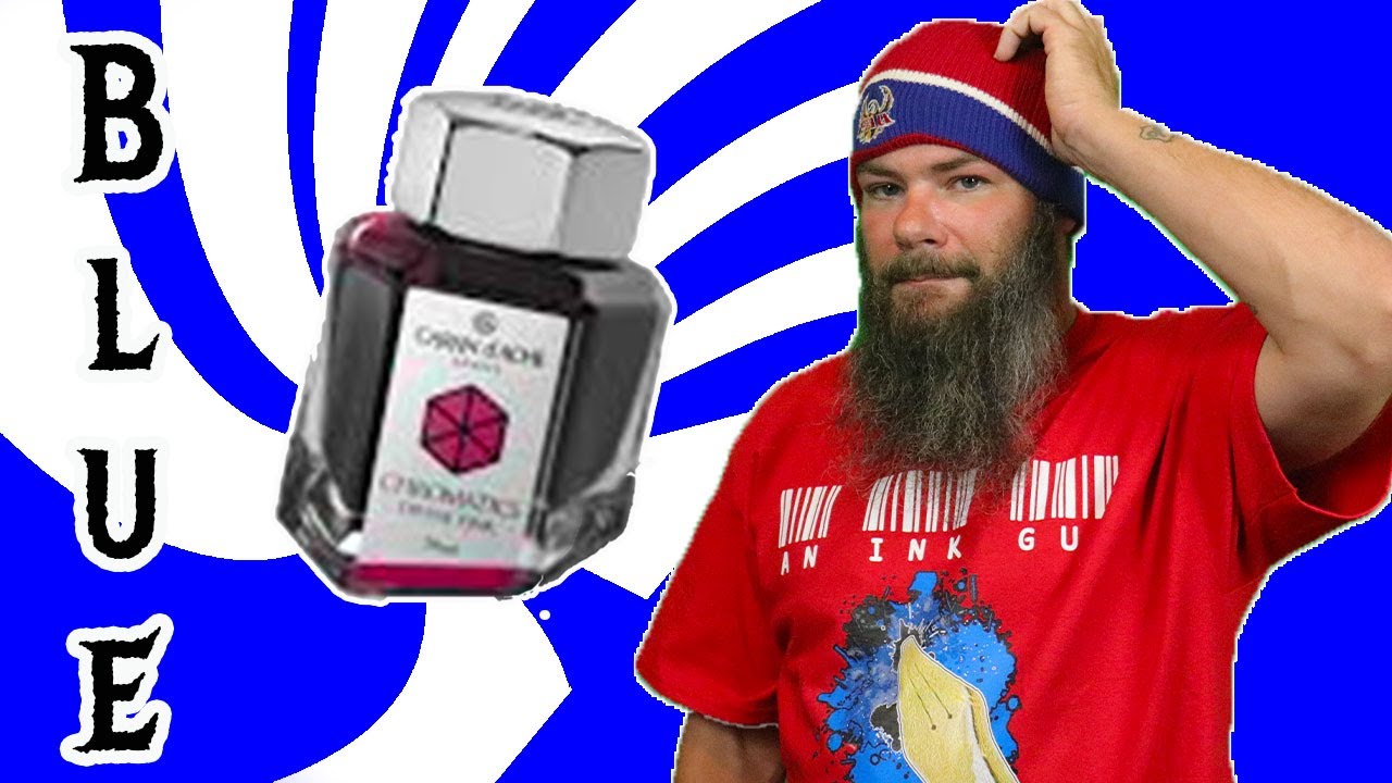 Caran d'Ache  Chromatics  Idyllic Blue Fountain Pen Ink #fountainpenink #fountainpens