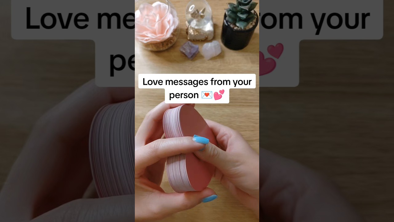 Love Messages From Your Person 💌💕 #shorts #tarotreading