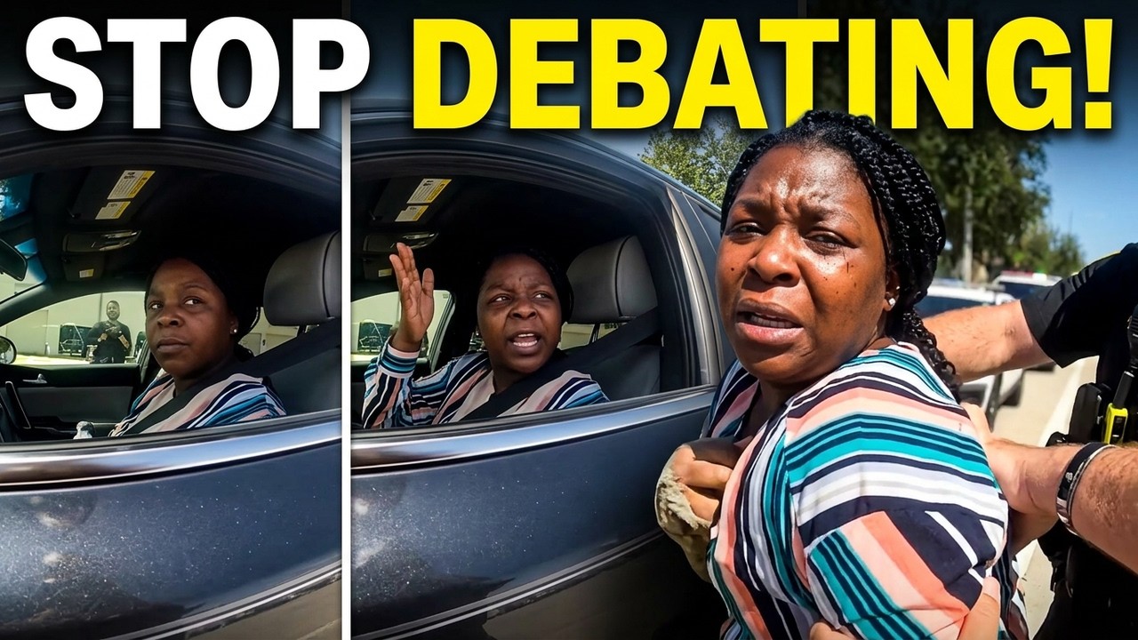 Driver's Biggest Mistake: Debating a Lawful Police Order