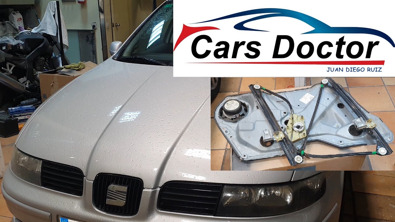 ¿Tu ventanilla hace ruido al subir o bajar? Aqui tu solucion Seat Toledo Mk2 1999 1900 TDI AHF 110cv