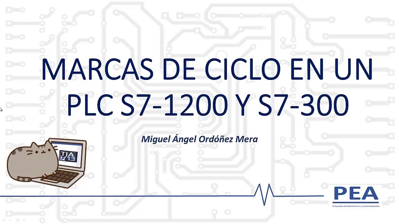 Marcas  de ciclo\ Clock Memory  PLC S7-1200 &  S7-300