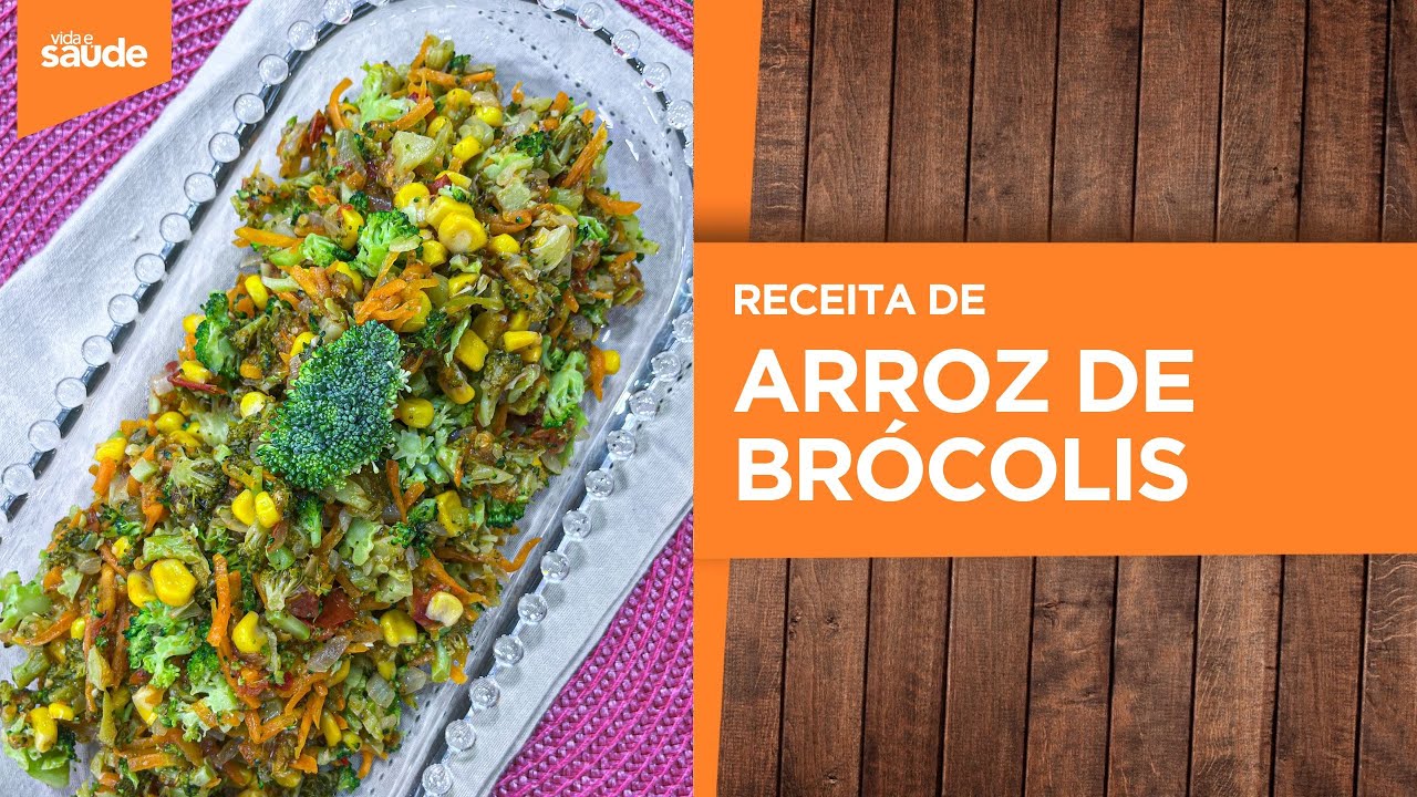 Receita: Arroz de brócolis (23/10/23)