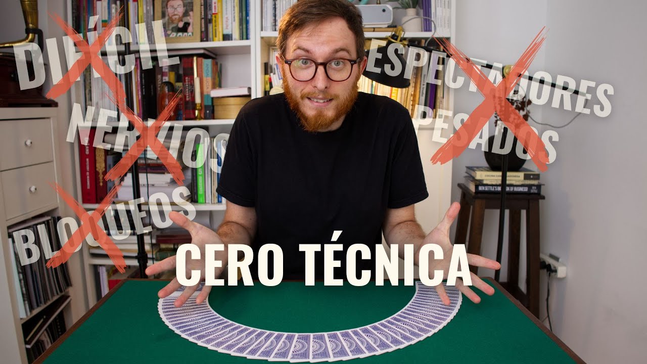 Rutina de CARTOMAGIA con 5 EFECTOS 100% automáticos para principiantes, SIN (casi) TÉCNICA