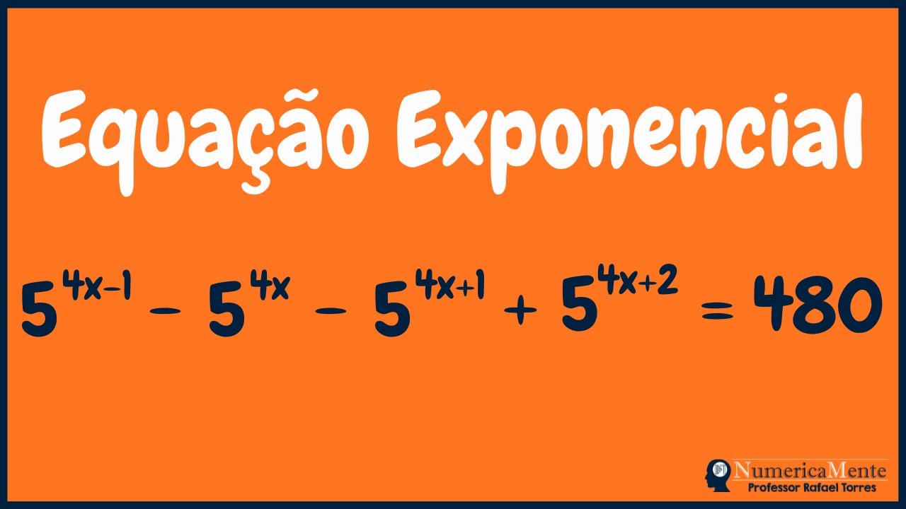 🔥 MATEMÁTICA | Equação Exponencial com Artifício