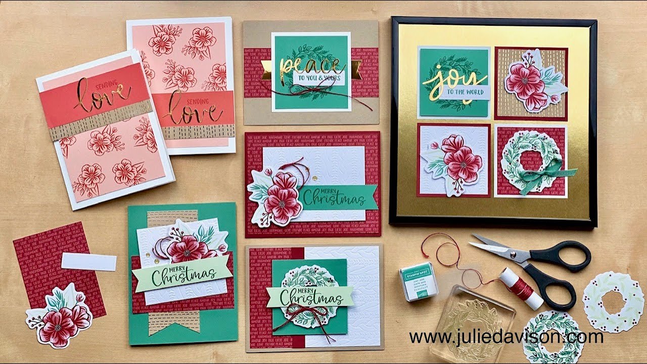 October 2020 Paper Pumpkin: Joy to the World Alternative Christmas Projects