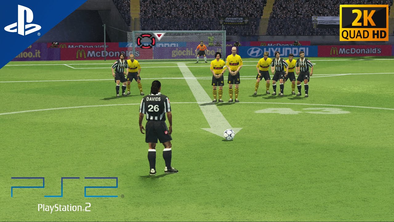 FIFA 2003 (Juventus vs. BVB) - PS2 [HD] Gameplay