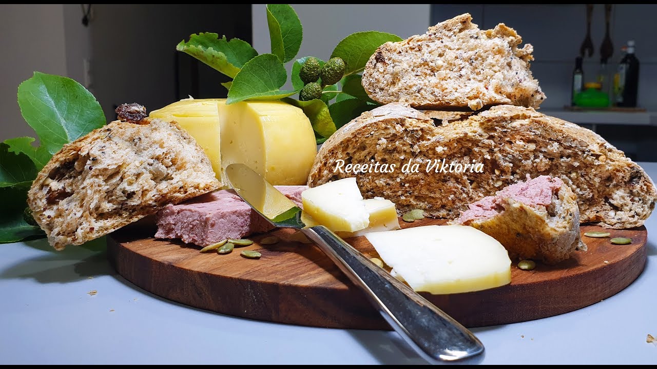 P&atilde;o cazeiro multi cereais - 𝓡𝓮𝓬𝓮𝓲𝓽𝓪𝓼 𝓭𝓪 𝓥𝓲𝓴𝓽𝓸𝓻𝓲𝓪 👩&zwj;🍳